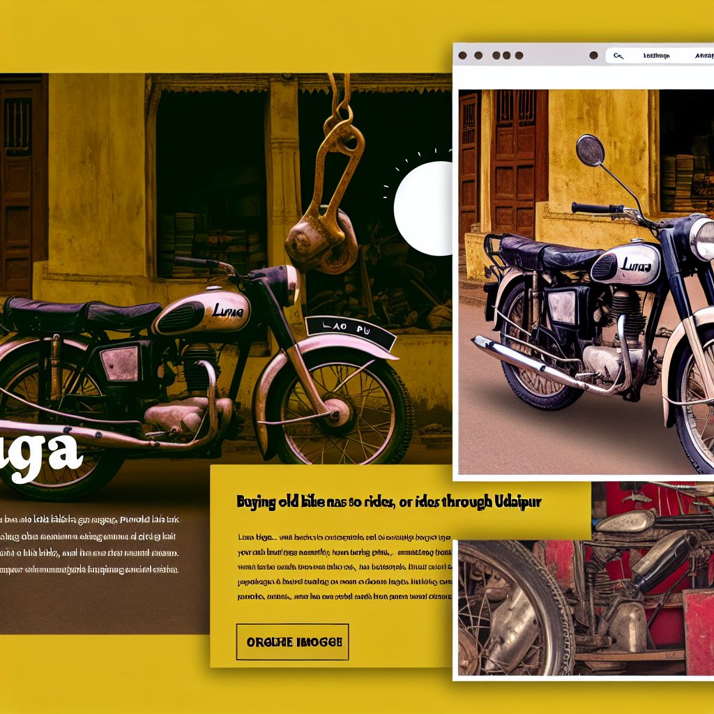 Purani Bike Kharidna Hai Luna: A Nostalgic Ride Through Udaipur purani bike kharidna hai luna