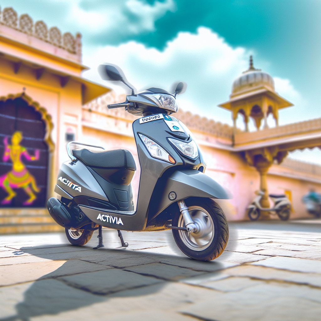 Activa Scooty: The Ultimate Way to Explore Udaipur activa scooty