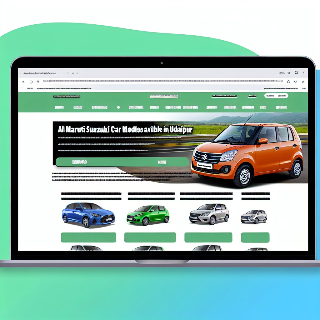 Maruti Suzuki All Model Car List – Explore the Best Cars in Udaipur maruti suzuki all model car list