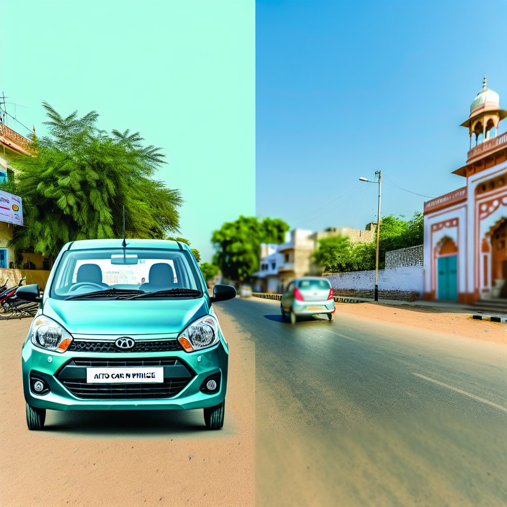 Alto Car Price in Udaipur: Affordable Options for Your Rajasthan North India Travel Tours alto car price