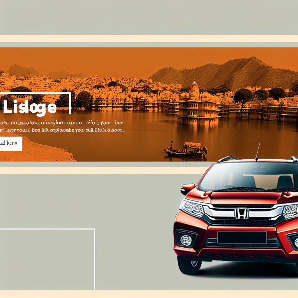Explore the Beauty of Udaipur with a Honda Vehicle honda