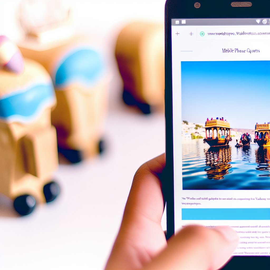 Mobile Phone Quotes: A Necessity for Udaipur Tourism mobile phone quotes