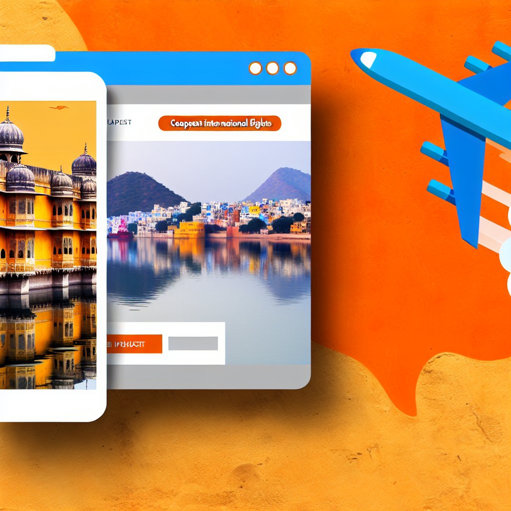 Cheapest International Flights to Udaipur: Your Ticket to Rajasthan Adventure cheapest international flights