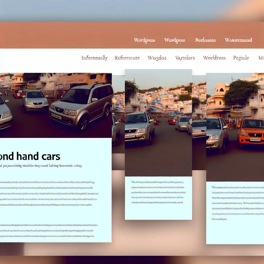 Second Hand Car Prices in Udaipur: A Guide for Travelers second hand car prices