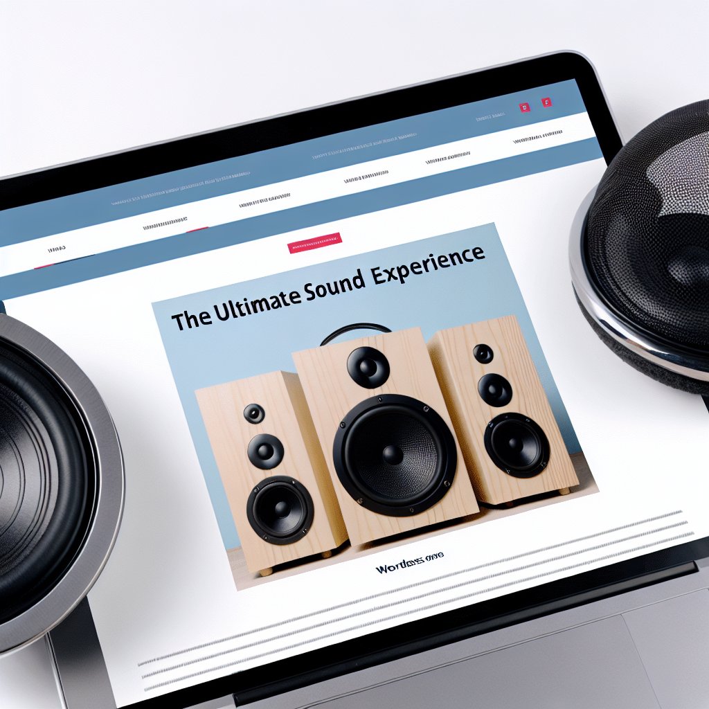 Home Audio System: The Ultimate Sound Experience home audio system