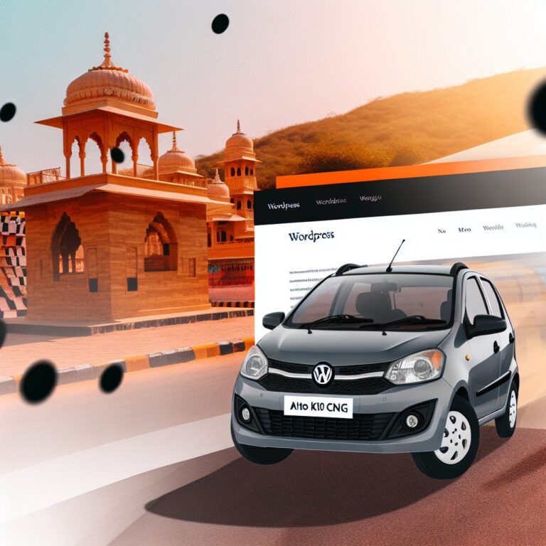 Alto K10 CNG: Efficient and Eco-Friendly Vehicle for Udaipur Tourism