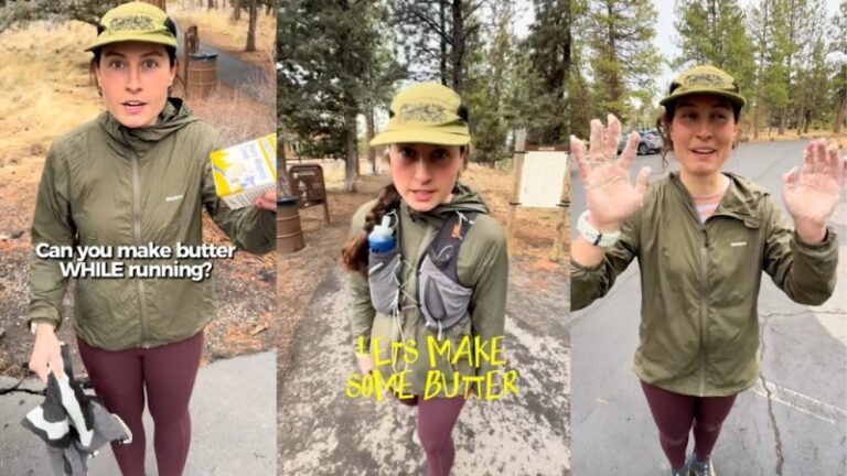Running and Butter: The Viral Churning Trend Takes Off – The Bizarre ‘Churn Butter While You Run’ Trend Is Actually Sort Of Profound