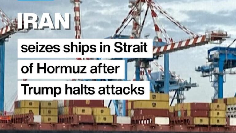 Iran’s Maritime Maneuver: Seizure of Ships in Hormuz – Iran Seizes Ships In Strait Of Hormuz After Trump Halts Attacks