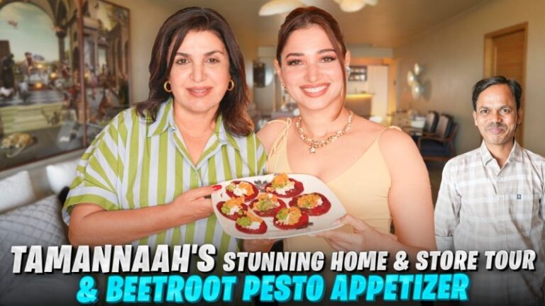 Tamannaah Bhatia Showcases Her Glamorous Home and Jewelry Store – Tamannaah’s Lavish Home & Radiant Jewellery Store! Ghafoor Memories & Beetroot Pesto Pockets!