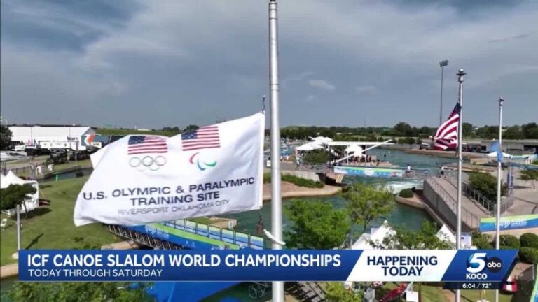 Global Athletes Compete at ICF Canoe Slalom Championships – World-class Athletes Gather In OKC For ICF Canoe Slalom World Championships