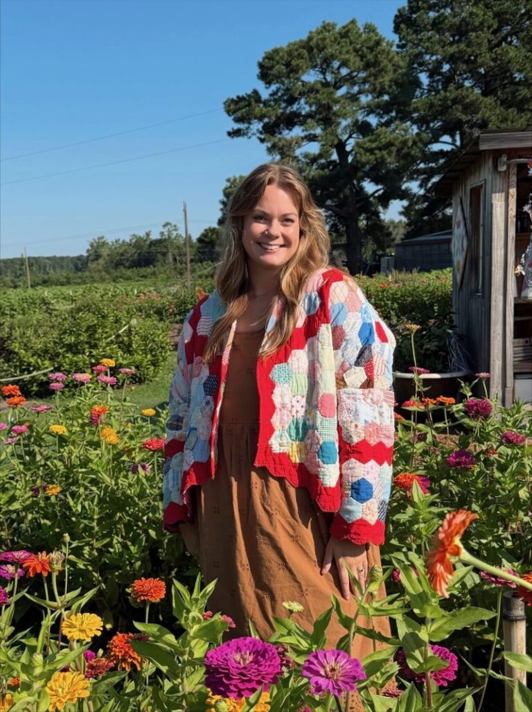 Albemarle Artist Transforms Vintage Quilts into Fashion Statements – Albemarle Neighbor: Allyson Toti Repurposes Old Quilts Into Wearable Pieces Of Art