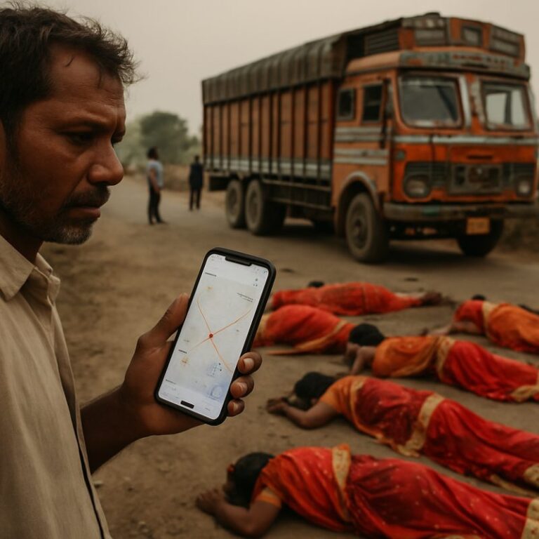 Tragic Accident Claims Lives of 15 Pilgrims in Gwalior – Google Maps Shortcut Suspected In Gwalior Tragedy As Truck Kills 15 Hindu Pilgrims During Navratri