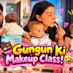 Mumma Teaches Gungun the Art of Makeup – MUMMA NE GUNGUN KO SIKHAAYA MAKE UP😍