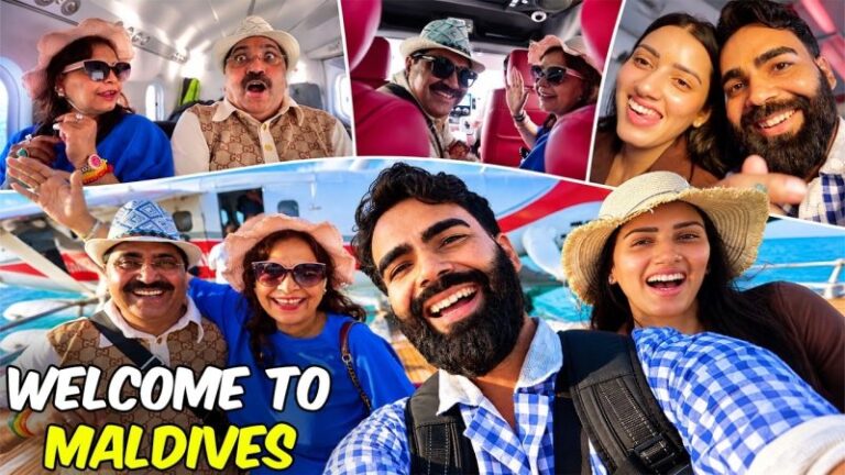 Family Vacation Dreams Come True in the Maldives – Mera Dream Tha Ye, Mummy Papa Ke Sath Maldives Aa Gaye