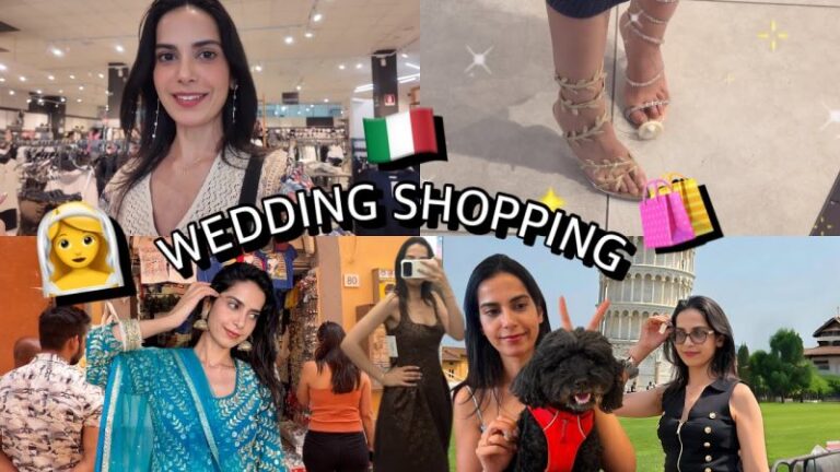 Enchanting Wedding Preparations in Italy: A Shopping Journey – Wedding Preparations In Italy 🇮🇹💍 | Shopping, Pisa & Florence